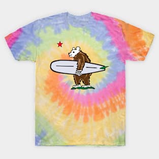 Cali Bear Surfer T-Shirt